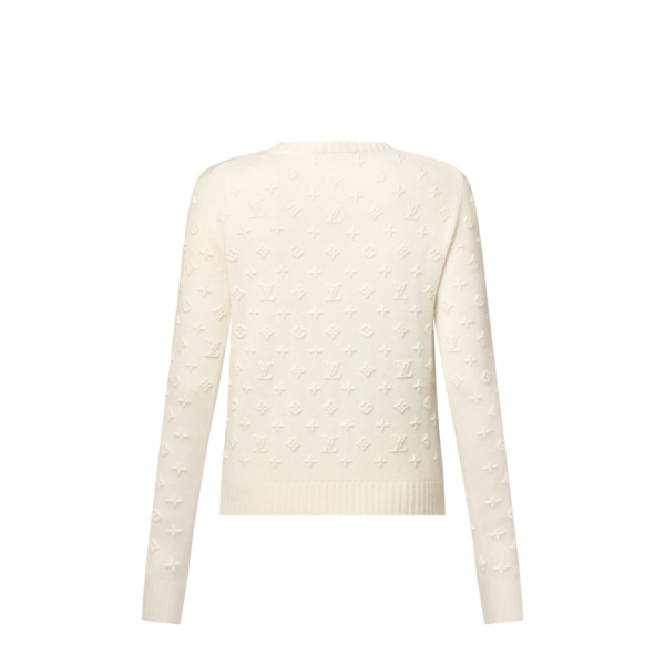 3d-monogram-knit-jumper 3D Monogram Knit Jumper