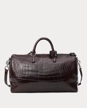 alligator-boston-bag Alligator Boston Bag