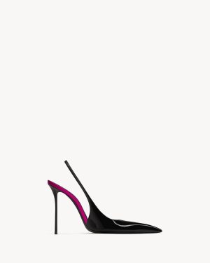 amalia-slingback-pumps-in-patent-leather Amalia Slingback Pumps In Patent Leather