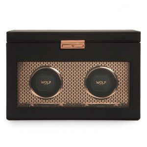 axis-double-watch-winder-with-storage Axis Double Watch Winder With Storage