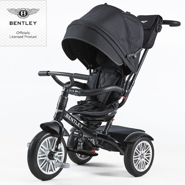 bentley-6-in-1-stroller-trike-onyx-black Bentley 6 in 1 Stroller Trike - Onyx Black