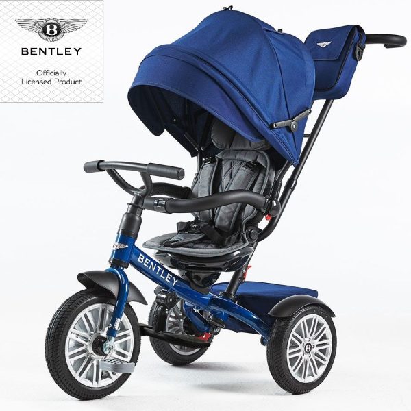 bentley-6-in-1-stroller-trike-sequin-blue Bentley 6 in 1 Stroller Trike - Sequin Blue