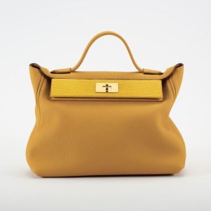 Birkin 2424 Jaune Ambre Togo 35cm