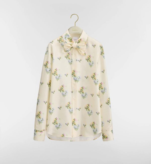 blouse-with-removable-bow-tie Blouse with Removable Bow Tie