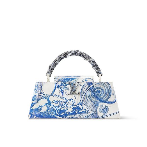 Capucines Ew Dragon Bag (M27201) from Louis Vuitton x Takashi Murakami Collection