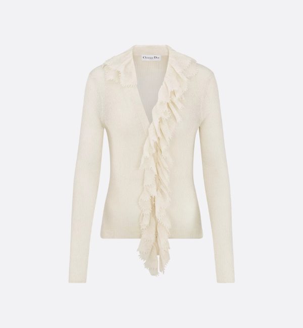 cardigan-with-removable-ruched-collar Cardigan with Removable Ruched Collar