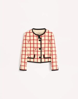 check-vlogo-jacket Check Vlogo Jacket