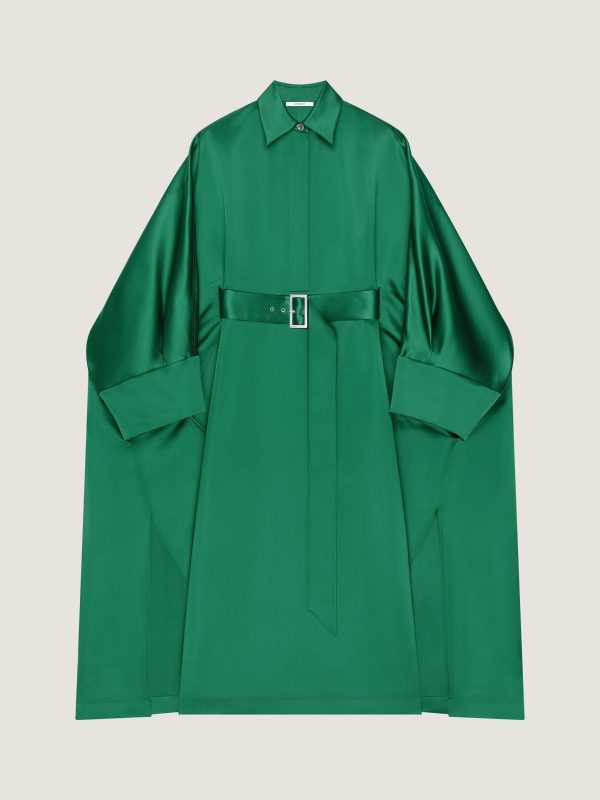 cocoon-dress-in-satin Cocoon Dress In Satin