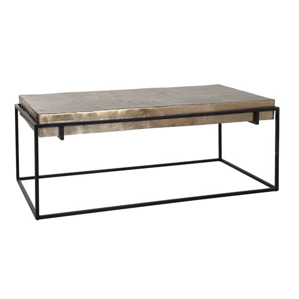 Coffee table Calloway champagne gold (Champagne gold)