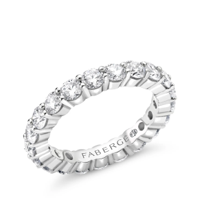 Colours of Love Platinum Diamond Eternity Ring