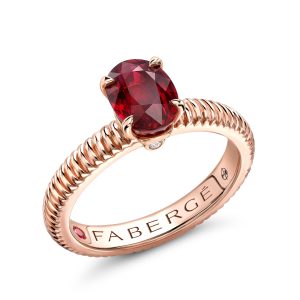 colours-of-love-rose-gold-ruby-fluted-ring Colours of Love Rose Gold Ruby Fluted Ring