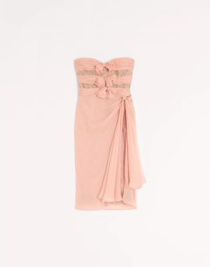 Crepponne Chiffon Dress