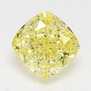 cushion-natural-fancy-intense-yellow-3-02-ct Cushion Natural Fancy Intense Yellow 3.02 ct