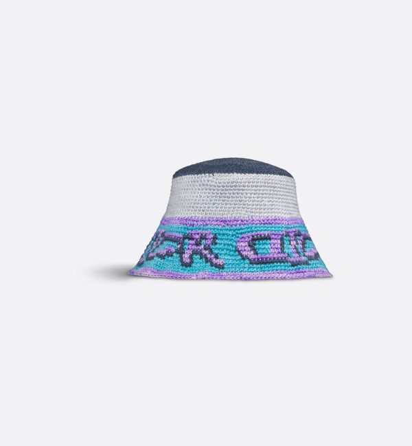 Dior And Lewis Hamilton Crochet Bucket Hat