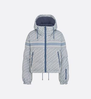 DiorAlps Cropped Puffer Jacket with Hood