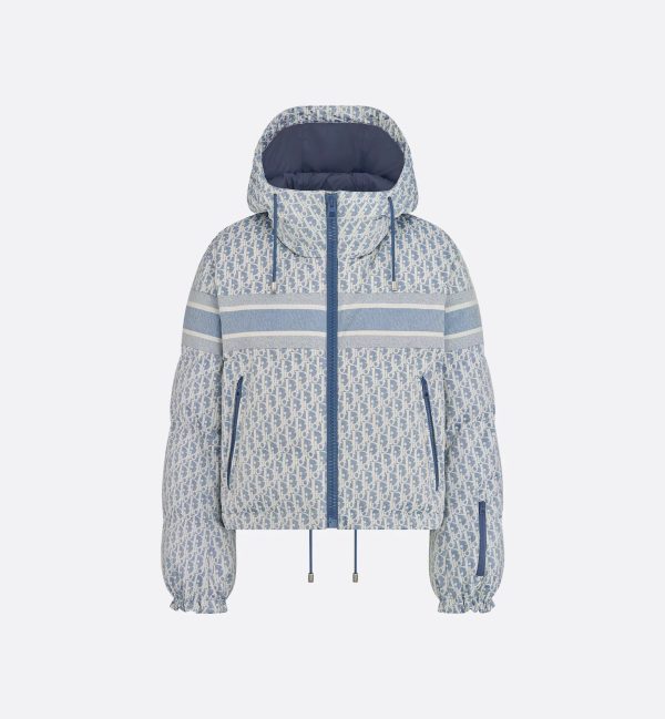 DiorAlps Cropped Puffer Jacket with Hood