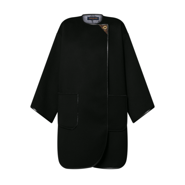 Double Face Toggle Detail Coat