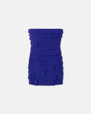 Envers Satin Strapless Mini Dress