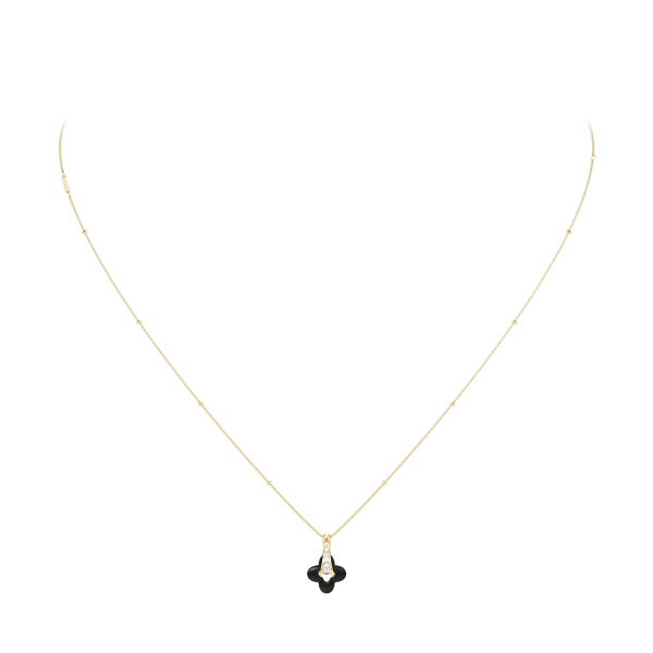 Golden Clover Necklace