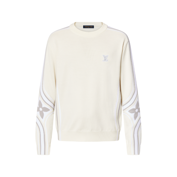 Graphic Knitted Crewneck