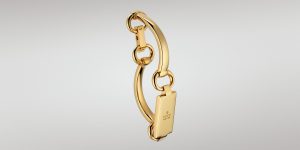 Horsebit Motif Bangle Bracelet