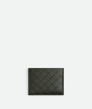 Intrecciato Stamp Credit Card Case