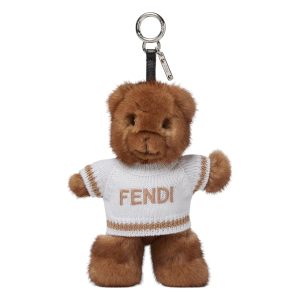 junior-charm-junior-teddy-bear-charm-in-mink-and-knit Junior Charm Junior Teddy Bear Charm In Mink And Knit