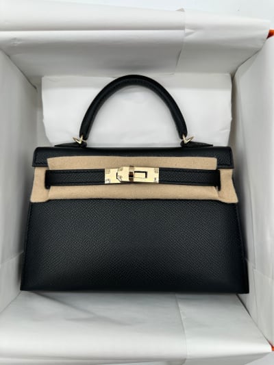 K20 HSS Black Verso Gris Perle Champagne Hardware K