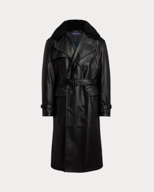 Keating Leather Trench Coat