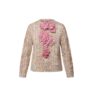 knitted-flower-front-jumper Knitted Flower-Front Jumper