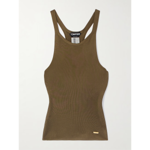 knitted-silk-tank-top Knitted silk tank top