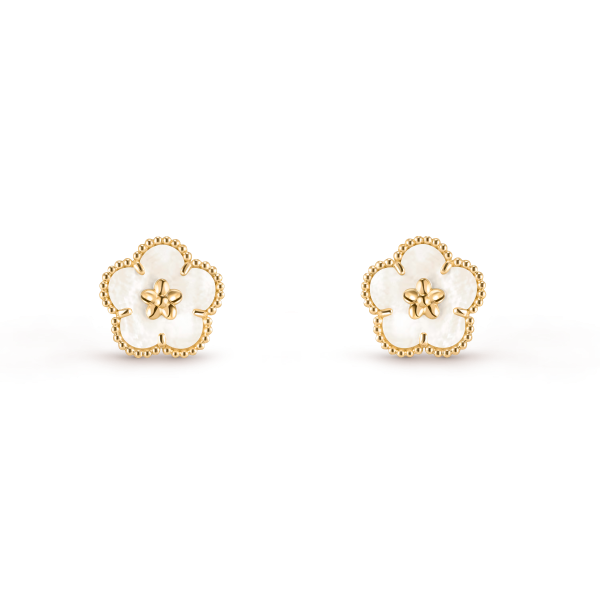 Lucky Spring Earrings, Plum Blossom