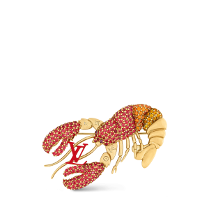 LV Lobster Brooch