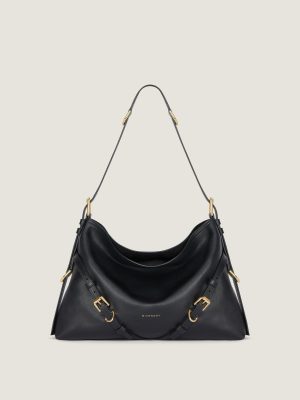 Medium Voyou Bag In Shiny Leather