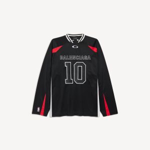 Men's Balenciaga | Nba Collaboration Oversized Long Sleeve T-shirt