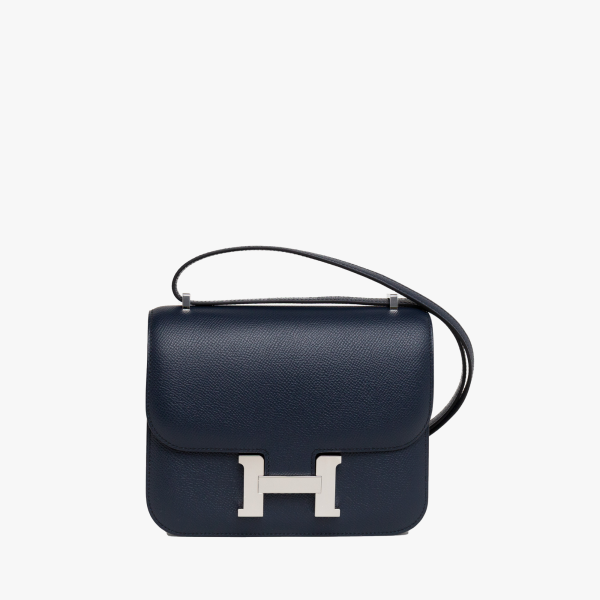 Mini Constance Blue Indigo Epsom 18cm