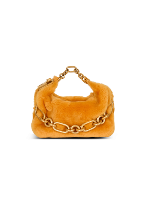 Mini Sync Bag In Shearling
