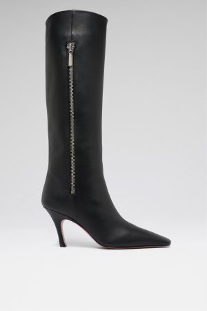 Mona Boot 80 Black Calf