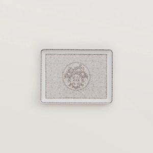 Mosaique Au 24 Platinum Tray, Small Model