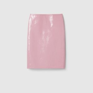Naplak Leather Skirt