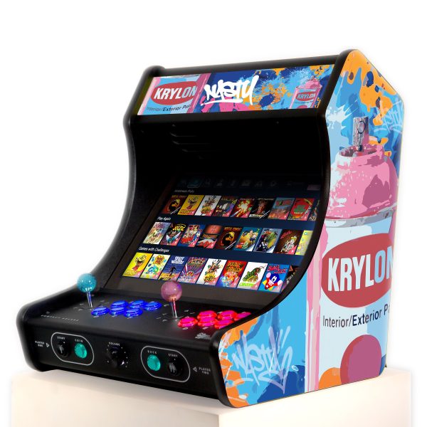 neo-legend-compact-arcade-spray-fighter-artwork-by-nasty Neo Legend Compact Arcade - Spray Fighter artwork by Nasty