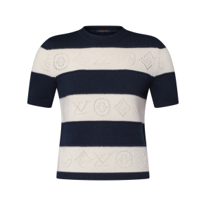 openwork-striped-knit-top Openwork Striped Knit Top