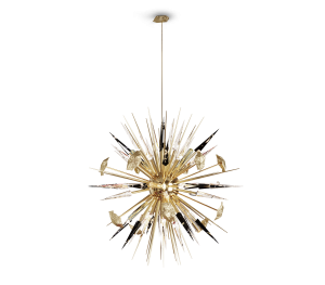 Outburst Black Chandelier