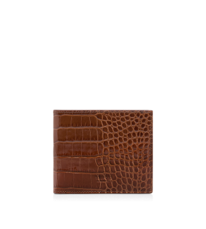 Printed Croc Classic Bifold Wallet