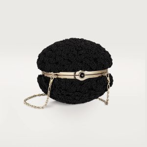 Round Crochet Bag, Cartier Soir