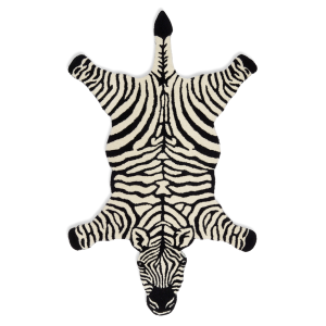 Rug Zebra Black/White