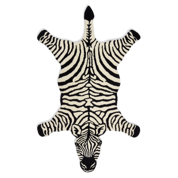Rug Zebra Black/White