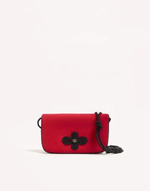 Sans Fin Mini Suede Shoulder Bag