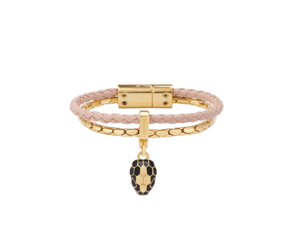 Serpenti Forever Leather Bracelet