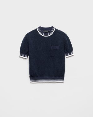 Shetland Wool Crew-Neck Sweater